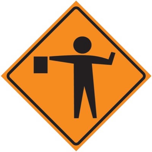 Rental store for FLAGGER SYMBOL REFLECTIVE in Eureka CA