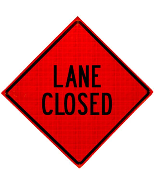 Rental store for LANE CLOSED REFLECTIVE in Eureka CA