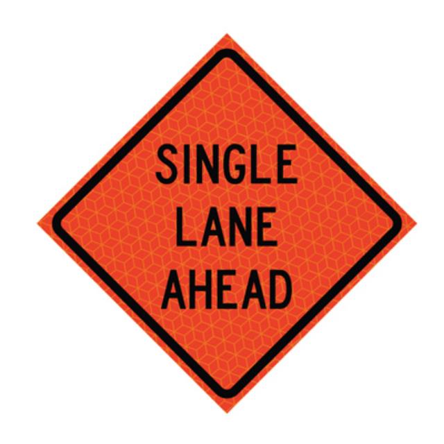 Rental store for SINGLE LANE AHEAD REFLECTIVE in Eureka CA