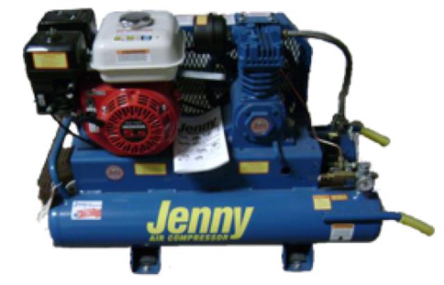 Rental store for 10 CFM GAS PORTABLE COMPRESSOR in Eureka CA